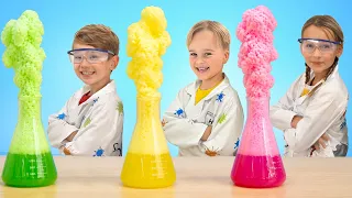 Vlad ve Niki Dev Baloncuklar ve Manyetik Slime Yapıyor - Çocuklar için eğlenceli hikayeler