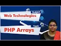 LEC40 Web Technologies I PHP Arrays by Dr N Shirisha