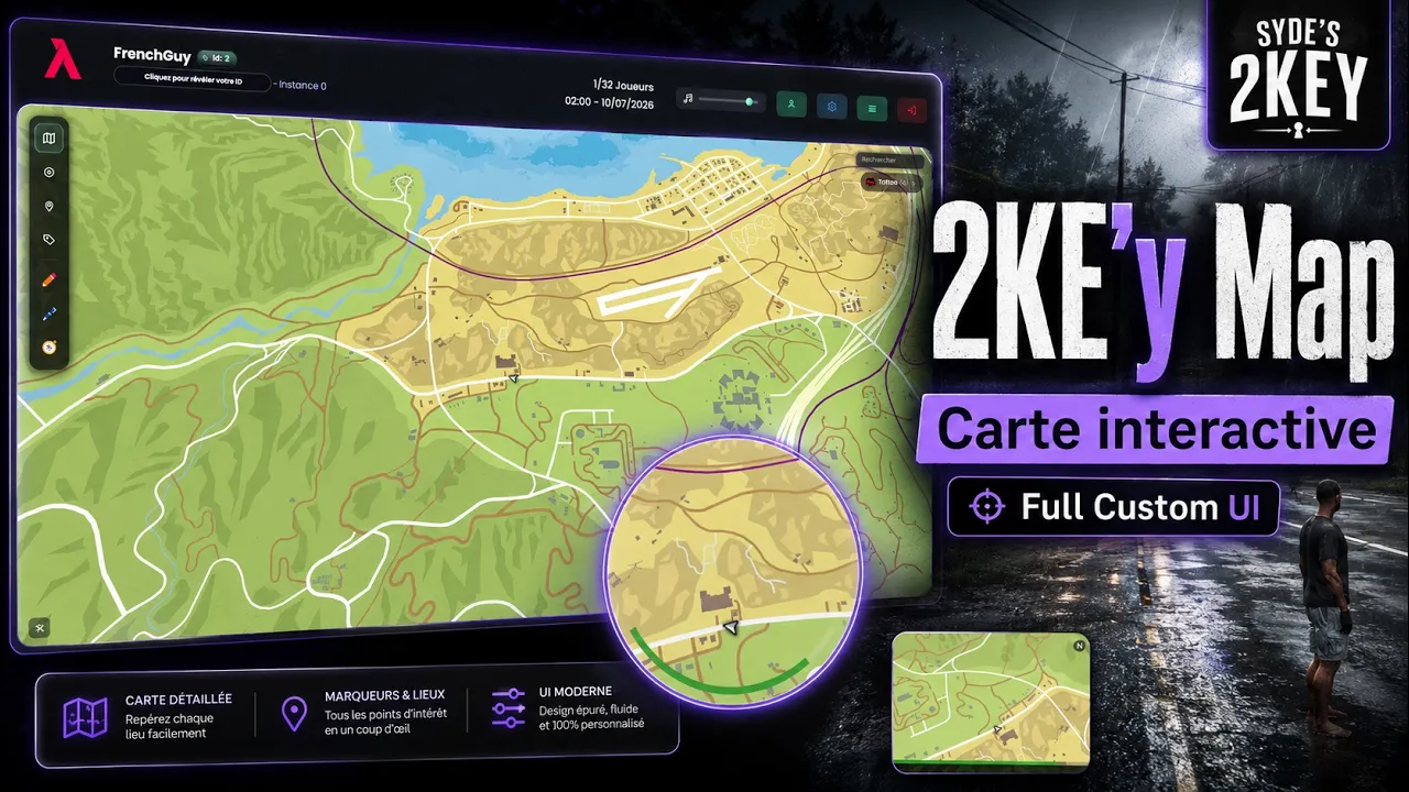 2KE'y - Map
