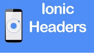 Ionic CSS Components - Header Sub Header