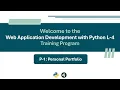 P-1 Personal Portfolio Website Using Django Authentication Register Login Template Mastering