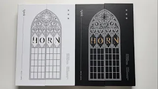  unboxing apink special album horn white u0026 black ver 