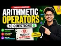 JavaScript Arithmetic Operators Practice 10 Most Important Questions with Solutions
