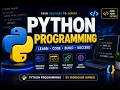 Python First Program for Beginners Hello World Python Project with Comments Documentation