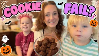 Making Spooky Halloween Cookies With The Kids!