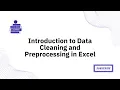 Data Cleaning and Preprocessing in Excel for Data Analytics Data Analytics Tutorial