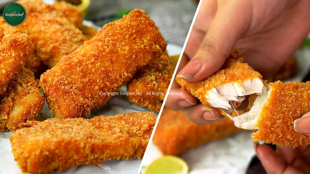 Homemade Finger Fish - Crispy, Crunchy, and Irresistible!