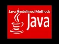 Program Execution flow and Method Usage in Java