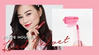 Download ETUDE HOUSE x RED VELVET • SHINE CHIC LIP LACQUER SWATCHES + REVIEW MP3