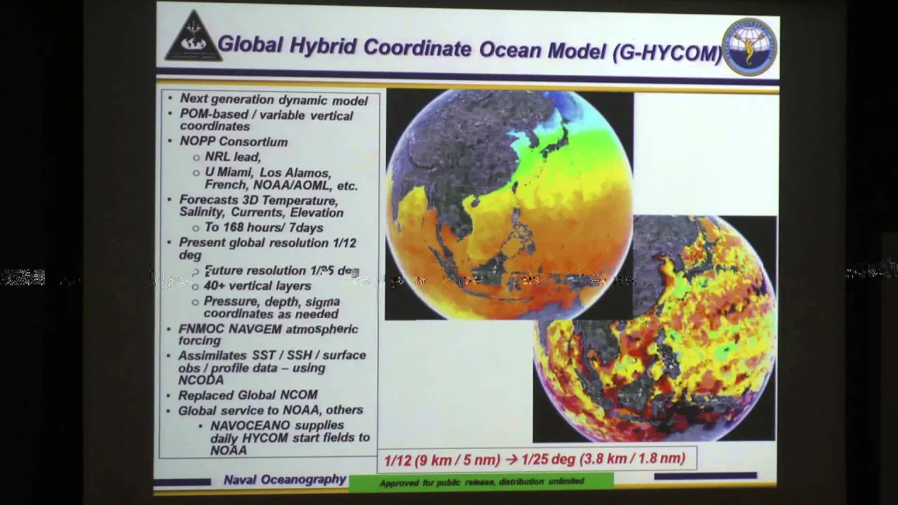 Dr. Andrea Mask, Naval Oceanographic Office, Stennis Space Center - Part I