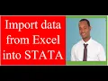 Stata Import excel to STATA Changing string variable into numeric variable in STATA