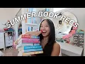 SUMMER BOOK RECOMMENDATIONS