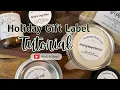 My Easy DIY Holiday Gift Label Tutorial Free Printable Labels