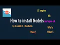 What is NodeJS How to install NodeJS NPM JS Engine Path variable DevDotIn