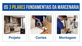 Os 3 Pilares Fundamentais da Marcenaria - Economize Fabricando seus Próprios Móveis