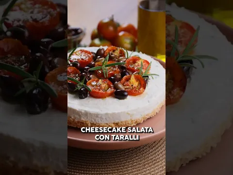 CHEESECAKE SALATA CON TARALLI by Buon’Idea