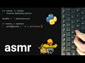 reversing text - programming asmr