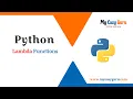 Lambda Functions in Python Python in Hindi