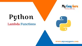 Lambda Functions in Python Python in Hindi