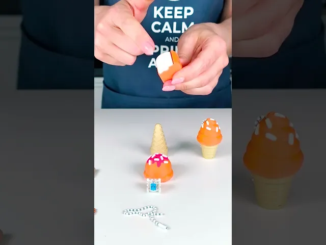 Frozen Clickers – Full Set of Ice Cream Keychains video thumbnail