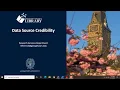 Data Source Credibility