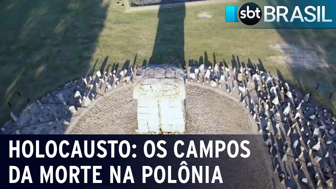 Nazistas destruíram tudo para não deixar provas; 900 mil judeus foram mortos |SBT Brasil (25/09/23)