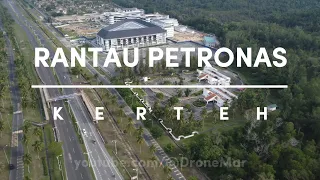 rantau petronas kerteh 4k video rantau laut bukit u0026paya pejabat operasi sekolah kelab golf