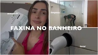 FAXINA NO BANHEIRO COMPLETO