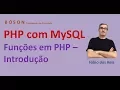 PHP Course - Introduction to Functions in PHP