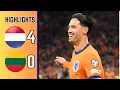 Hoe domineerde Nederland Litouwen met 4-0? 🤯🔥 | Hoogtepunten WK 2026 #voetbal #wcq2026