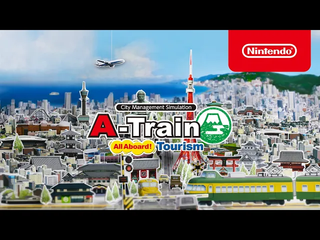 A-Train: All Aboard! Tourism – Launch Trailer ???? (Nintendo Switch)