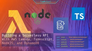 Live Coding Serverless API with AWS Lambda Typescript Nodejs and DynamoDB