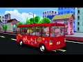 Wheels on The Bus | Nursery Rhymes for Babies by LittleBabyBum - ABCs and 123s