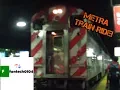 Riding the METRA Milwaukee District North Train Line From Chicago Union Station to Lake Forest