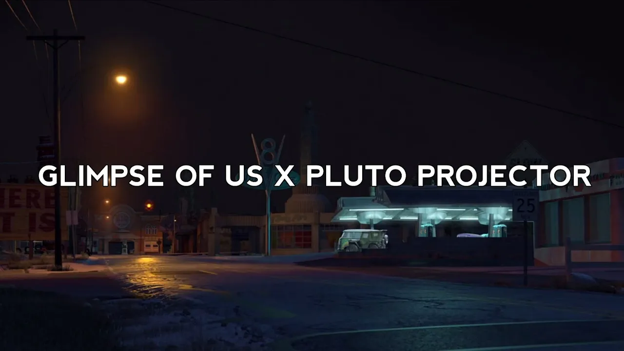 glimpse of us x pluto projector // tiktok version