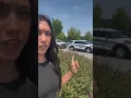 Man with a machete and pickaxe inside Greenville Costco