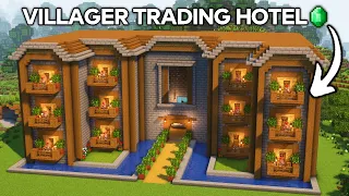 Minecraft: How to Build a Villager Hotel | Tutorial🏠