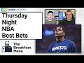 4 FREE NBA Picks Today Best NBA Bets Expert Predictions Betting Tips Thursday 22