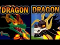 Dragon Eastern VS Dragon Classic PVP and Comparison Blox Fruits