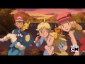 Pokemon XY Bonnie asks Frogadier to again evolve from frokie