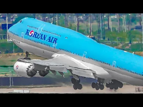 Download MP3 30 CLOSE UP TAKEOFFS and LANDINGS at SEOUL | Seoul Incheon Airport Plane Spotting [ICN/RSKI]