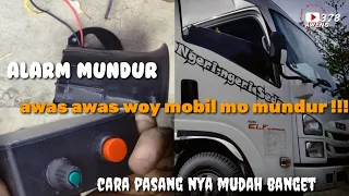 Download Pasang alarm mundur awas awas di truck // alarm mundur MP3