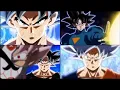Lagu Every Ultra Instinct Transformation scene in Dragon Ball Heroes