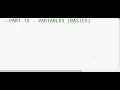 Let s Learn SQL Part 11 - Variables Basics