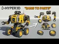 I Turned an AI 3D Model Into an Animation with Bang to Parts Hyper3D Rodin
