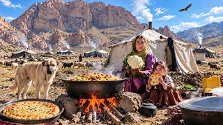 Surviving as A Shepherd’s in the Harsh Mountains of Afghanistan | Cooking Shepherd Unleavened Bread 