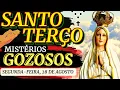 Download Lagu Santo Terço de hoje Segunda-feira (28/08/2023)🌹Mistérios Gozosos🌹Terço Mariano / Terço de Fátima