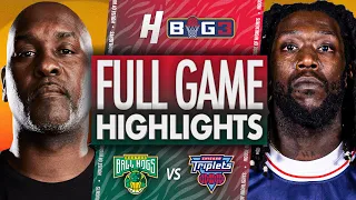 Boston Ball Hogs vs Chicago Triplets - FULL GAME HIGHLIGHTS BIG3 Playoffs 2026