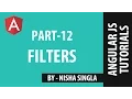 AngularJS Tutorial 12 - FILTERS