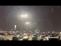 Quick Snow Burst February 16 2023 7 30pm St Peters MO
